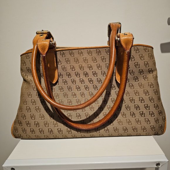 Dooney & Bourke Signature Bag - Tan - Picture 2 of 16
